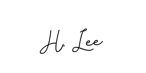 How to Draw H. Lee signature style? BallpointsItalic-DORy9 is a latest design signature styles for name H. Lee. H. Lee signature style 11 images and pictures png