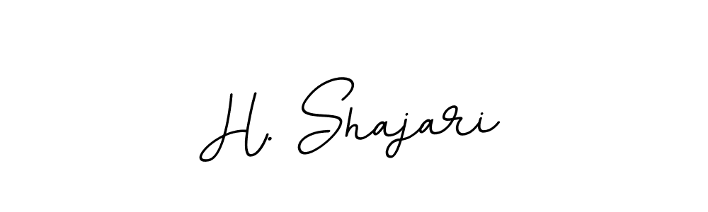 Also we have H. Shajari name is the best signature style. Create professional handwritten signature collection using BallpointsItalic-DORy9 autograph style. H. Shajari signature style 11 images and pictures png