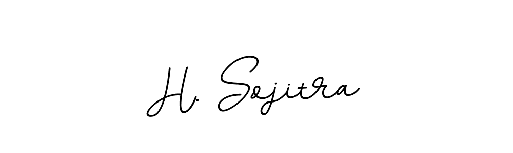 Create a beautiful signature design for name H. Sojitra. With this signature (BallpointsItalic-DORy9) fonts, you can make a handwritten signature for free. H. Sojitra signature style 11 images and pictures png