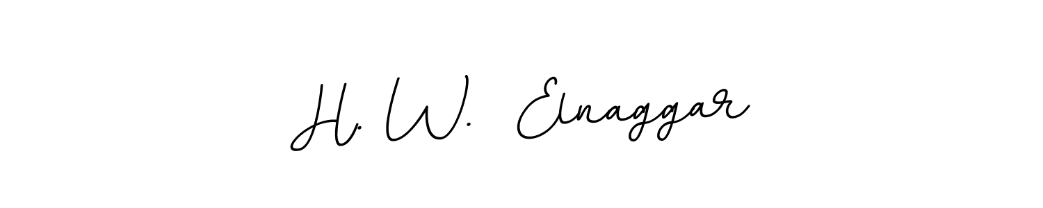 How to Draw H. W.  Elnaggar signature style? BallpointsItalic-DORy9 is a latest design signature styles for name H. W.  Elnaggar. H. W.  Elnaggar signature style 11 images and pictures png