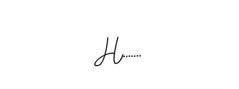 This is the best signature style for the H....... name. Also you like these signature font (BallpointsItalic-DORy9). Mix name signature. H....... signature style 11 images and pictures png