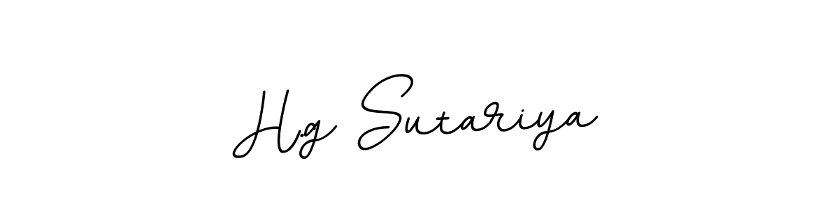 H.g Sutariya stylish signature style. Best Handwritten Sign (BallpointsItalic-DORy9) for my name. Handwritten Signature Collection Ideas for my name H.g Sutariya. H.g Sutariya signature style 11 images and pictures png