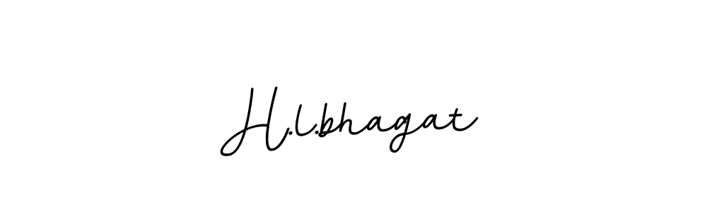 How to make H.l.bhagat signature? BallpointsItalic-DORy9 is a professional autograph style. Create handwritten signature for H.l.bhagat name. H.l.bhagat signature style 11 images and pictures png