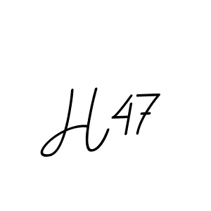 Check out images of Autograph of H47 name. Actor H47 Signature Style. BallpointsItalic-DORy9 is a professional sign style online. H47 signature style 11 images and pictures png