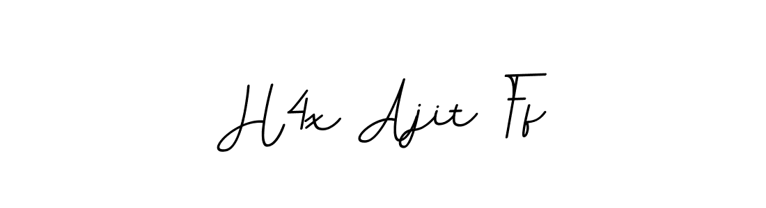 The best way (BallpointsItalic-DORy9) to make a short signature is to pick only two or three words in your name. The name H4x Ajit Ff include a total of six letters. For converting this name. H4x Ajit Ff signature style 11 images and pictures png