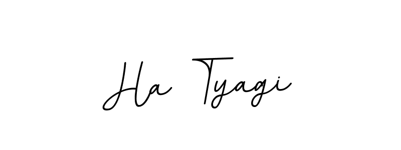 You should practise on your own different ways (BallpointsItalic-DORy9) to write your name (Ha Tyagi) in signature. don't let someone else do it for you. Ha Tyagi signature style 11 images and pictures png