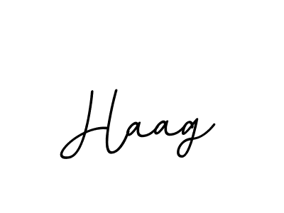 Design your own signature with our free online signature maker. With this signature software, you can create a handwritten (BallpointsItalic-DORy9) signature for name Haag. Haag signature style 11 images and pictures png