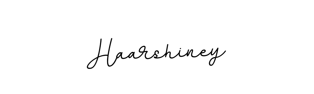 The best way (BallpointsItalic-DORy9) to make a short signature is to pick only two or three words in your name. The name Haarshiney include a total of six letters. For converting this name. Haarshiney signature style 11 images and pictures png