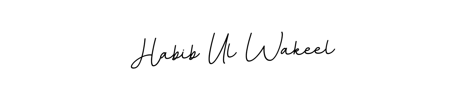 Similarly BallpointsItalic-DORy9 is the best handwritten signature design. Signature creator online .You can use it as an online autograph creator for name Habib Ul Wakeel. Habib Ul Wakeel signature style 11 images and pictures png