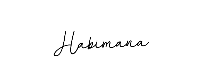 Habimana stylish signature style. Best Handwritten Sign (BallpointsItalic-DORy9) for my name. Handwritten Signature Collection Ideas for my name Habimana. Habimana signature style 11 images and pictures png