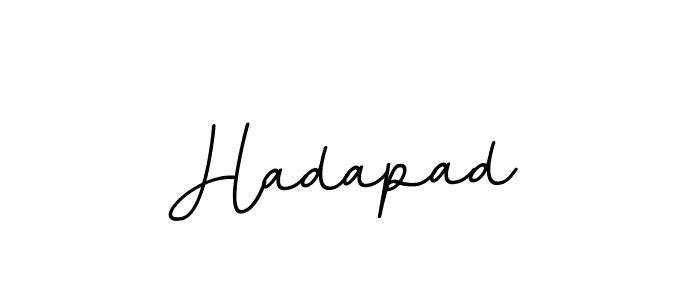 How to make Hadapad name signature. Use BallpointsItalic-DORy9 style for creating short signs online. This is the latest handwritten sign. Hadapad signature style 11 images and pictures png