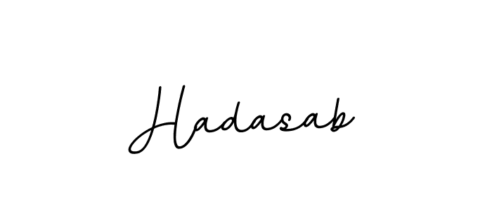 The best way (BallpointsItalic-DORy9) to make a short signature is to pick only two or three words in your name. The name Hadasab include a total of six letters. For converting this name. Hadasab signature style 11 images and pictures png