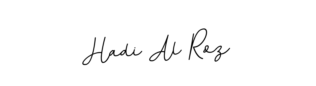 Design your own signature with our free online signature maker. With this signature software, you can create a handwritten (BallpointsItalic-DORy9) signature for name Hadi Al Roz. Hadi Al Roz signature style 11 images and pictures png