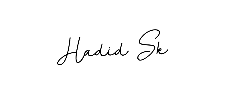 This is the best signature style for the Hadid Sk name. Also you like these signature font (BallpointsItalic-DORy9). Mix name signature. Hadid Sk signature style 11 images and pictures png