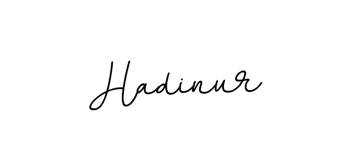 Make a beautiful signature design for name Hadinur. With this signature (BallpointsItalic-DORy9) style, you can create a handwritten signature for free. Hadinur signature style 11 images and pictures png