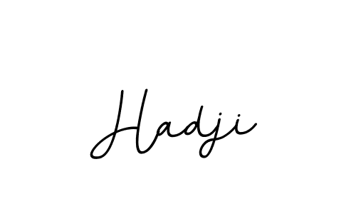 Make a beautiful signature design for name Hadji. With this signature (BallpointsItalic-DORy9) style, you can create a handwritten signature for free. Hadji signature style 11 images and pictures png