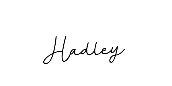 How to make Hadley name signature. Use BallpointsItalic-DORy9 style for creating short signs online. This is the latest handwritten sign. Hadley signature style 11 images and pictures png