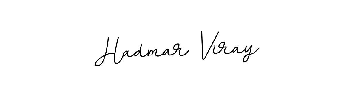 Make a beautiful signature design for name Hadmar Viray. With this signature (BallpointsItalic-DORy9) style, you can create a handwritten signature for free. Hadmar Viray signature style 11 images and pictures png