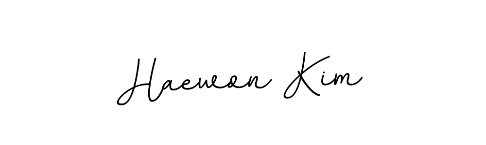 How to make Haewon Kim signature? BallpointsItalic-DORy9 is a professional autograph style. Create handwritten signature for Haewon Kim name. Haewon Kim signature style 11 images and pictures png