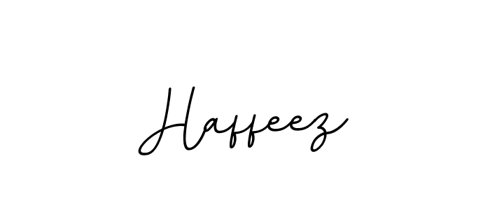 Use a signature maker to create a handwritten signature online. With this signature software, you can design (BallpointsItalic-DORy9) your own signature for name Haffeez. Haffeez signature style 11 images and pictures png