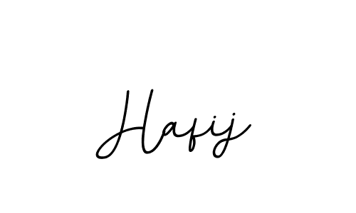 You should practise on your own different ways (BallpointsItalic-DORy9) to write your name (Hafij) in signature. don't let someone else do it for you. Hafij signature style 11 images and pictures png