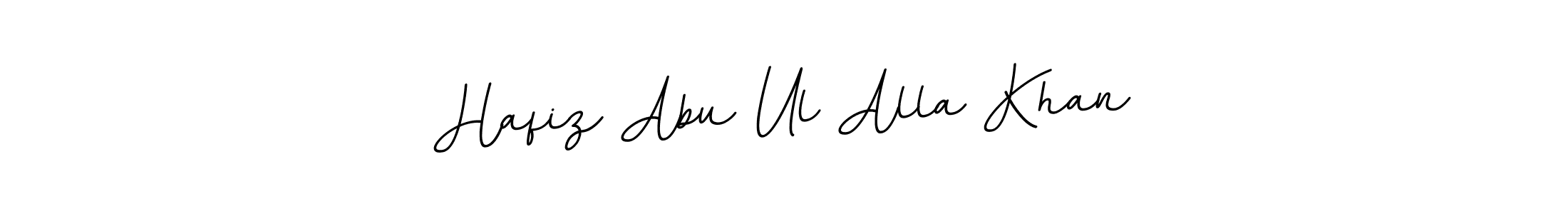 How to make Hafiz Abu Ul Alla Khan name signature. Use BallpointsItalic-DORy9 style for creating short signs online. This is the latest handwritten sign. Hafiz Abu Ul Alla Khan signature style 11 images and pictures png