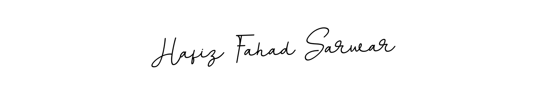 The best way (BallpointsItalic-DORy9) to make a short signature is to pick only two or three words in your name. The name Hafiz Fahad Sarwar include a total of six letters. For converting this name. Hafiz Fahad Sarwar signature style 11 images and pictures png