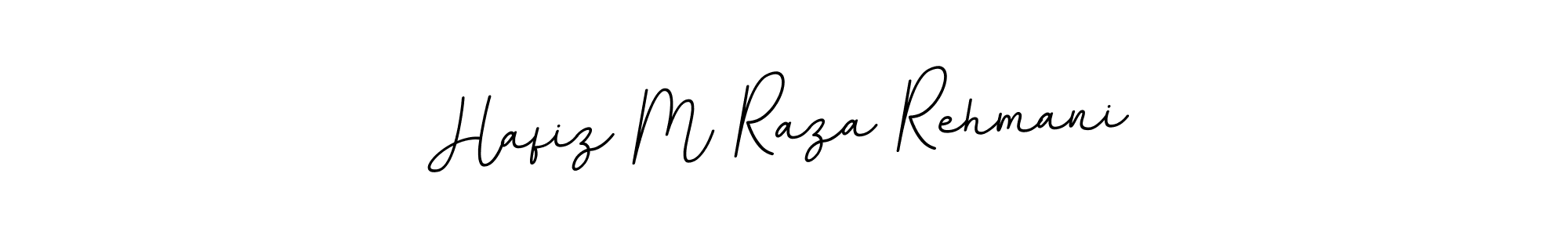 How to make Hafiz M Raza Rehmani name signature. Use BallpointsItalic-DORy9 style for creating short signs online. This is the latest handwritten sign. Hafiz M Raza Rehmani signature style 11 images and pictures png