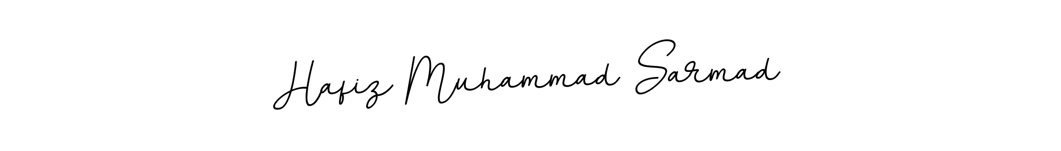 You should practise on your own different ways (BallpointsItalic-DORy9) to write your name (Hafiz Muhammad Sarmad) in signature. don't let someone else do it for you. Hafiz Muhammad Sarmad signature style 11 images and pictures png