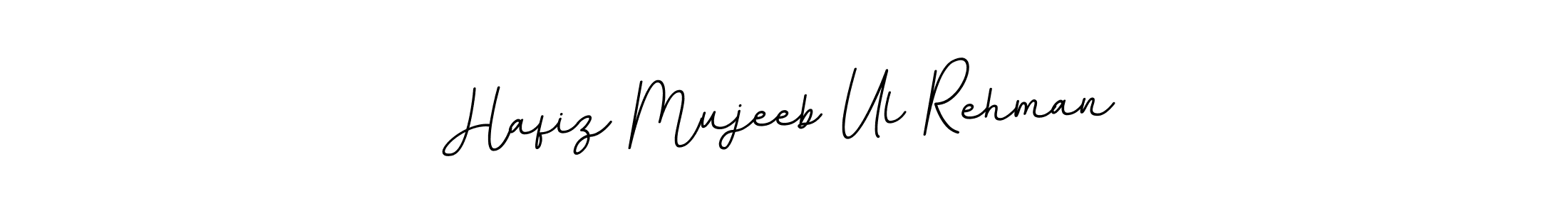 This is the best signature style for the Hafiz Mujeeb Ul Rehman name. Also you like these signature font (BallpointsItalic-DORy9). Mix name signature. Hafiz Mujeeb Ul Rehman signature style 11 images and pictures png