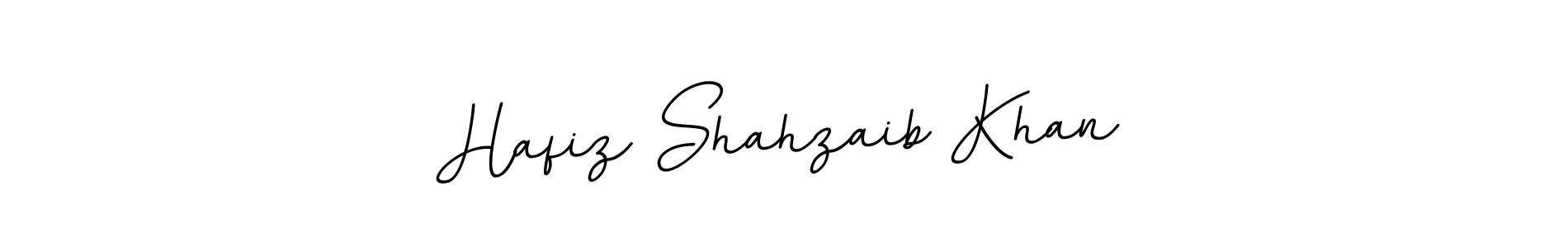 The best way (BallpointsItalic-DORy9) to make a short signature is to pick only two or three words in your name. The name Hafiz Shahzaib Khan include a total of six letters. For converting this name. Hafiz Shahzaib Khan signature style 11 images and pictures png