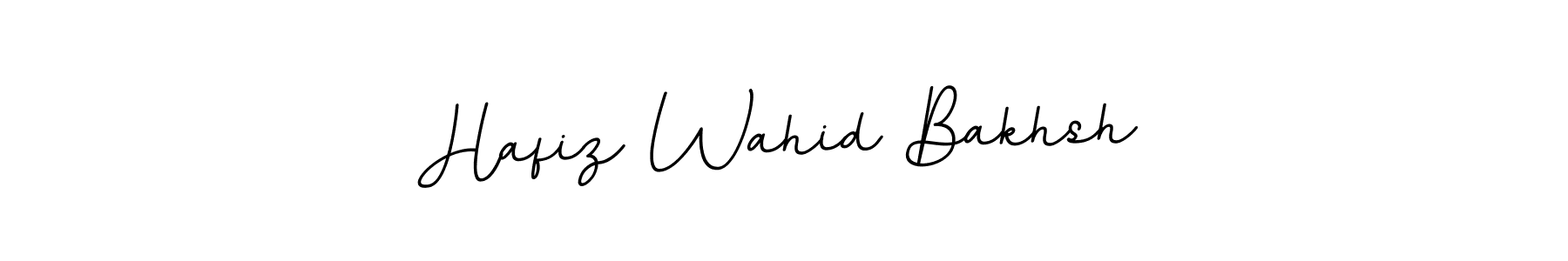 Also You can easily find your signature by using the search form. We will create Hafiz Wahid Bakhsh name handwritten signature images for you free of cost using BallpointsItalic-DORy9 sign style. Hafiz Wahid Bakhsh signature style 11 images and pictures png