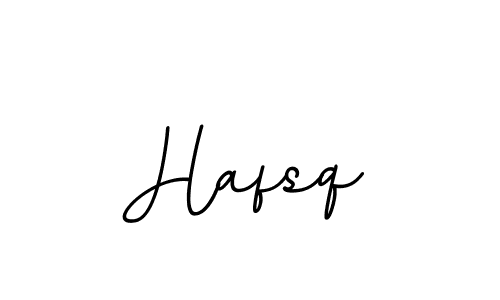 How to make Hafsq name signature. Use BallpointsItalic-DORy9 style for creating short signs online. This is the latest handwritten sign. Hafsq signature style 11 images and pictures png