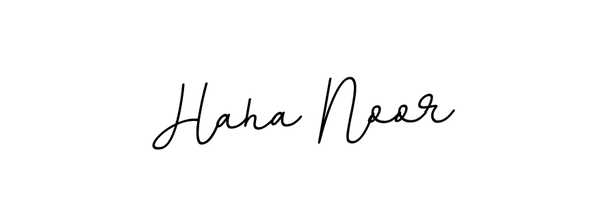 The best way (BallpointsItalic-DORy9) to make a short signature is to pick only two or three words in your name. The name Haha Noor include a total of six letters. For converting this name. Haha Noor signature style 11 images and pictures png