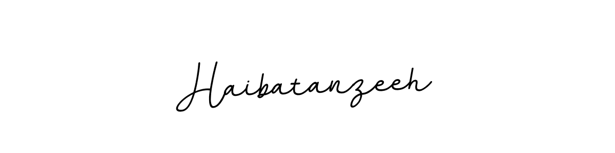 This is the best signature style for the Haibatanzeeh name. Also you like these signature font (BallpointsItalic-DORy9). Mix name signature. Haibatanzeeh signature style 11 images and pictures png