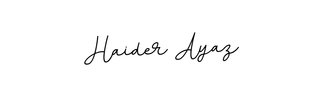 You can use this online signature creator to create a handwritten signature for the name Haider Ayaz. This is the best online autograph maker. Haider Ayaz signature style 11 images and pictures png
