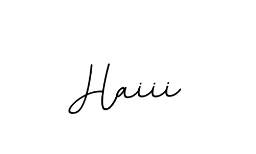 It looks lik you need a new signature style for name Haiii. Design unique handwritten (BallpointsItalic-DORy9) signature with our free signature maker in just a few clicks. Haiii signature style 11 images and pictures png