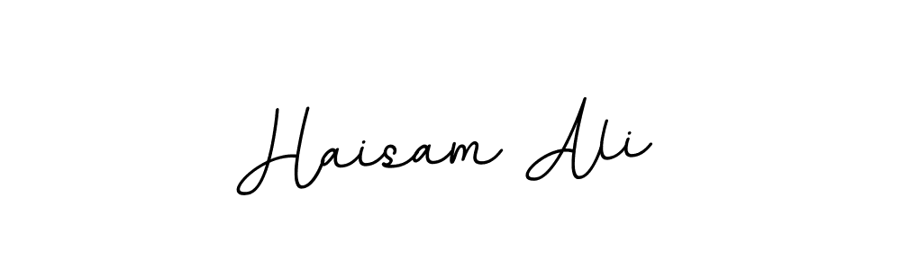 How to make Haisam Ali signature? BallpointsItalic-DORy9 is a professional autograph style. Create handwritten signature for Haisam Ali name. Haisam Ali signature style 11 images and pictures png