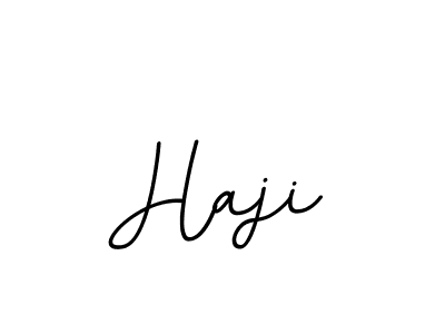 Design your own signature with our free online signature maker. With this signature software, you can create a handwritten (BallpointsItalic-DORy9) signature for name Haji. Haji signature style 11 images and pictures png