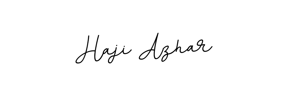 How to make Haji Azhar signature? BallpointsItalic-DORy9 is a professional autograph style. Create handwritten signature for Haji Azhar name. Haji Azhar signature style 11 images and pictures png