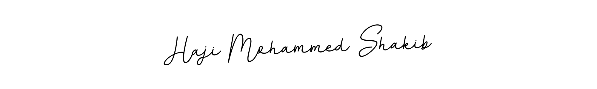 How to make Haji Mohammed Shakib name signature. Use BallpointsItalic-DORy9 style for creating short signs online. This is the latest handwritten sign. Haji Mohammed Shakib signature style 11 images and pictures png