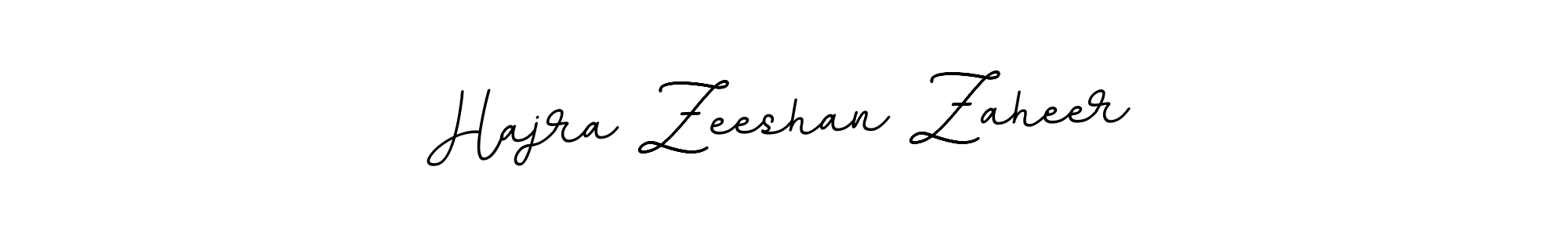 Design your own signature with our free online signature maker. With this signature software, you can create a handwritten (BallpointsItalic-DORy9) signature for name Hajra Zeeshan Zaheer. Hajra Zeeshan Zaheer signature style 11 images and pictures png