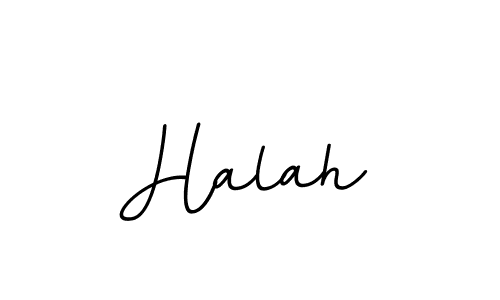 Make a beautiful signature design for name Halah. With this signature (BallpointsItalic-DORy9) style, you can create a handwritten signature for free. Halah signature style 11 images and pictures png