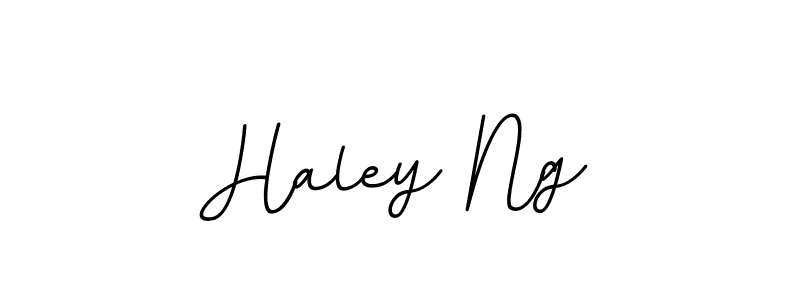 The best way (BallpointsItalic-DORy9) to make a short signature is to pick only two or three words in your name. The name Haley Ng include a total of six letters. For converting this name. Haley Ng signature style 11 images and pictures png