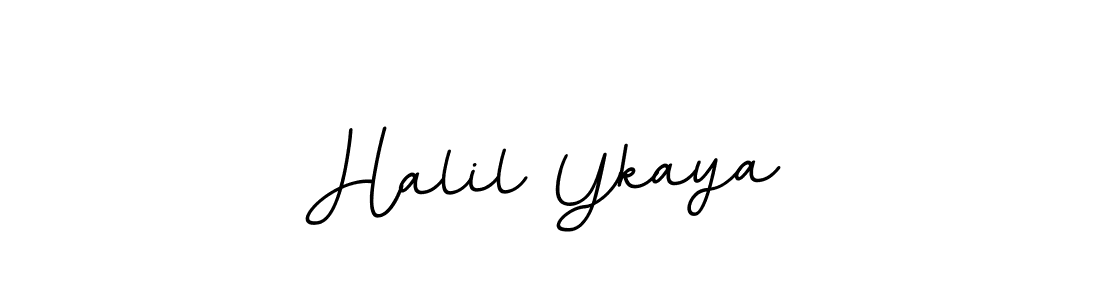 How to make Halil Ykaya signature? BallpointsItalic-DORy9 is a professional autograph style. Create handwritten signature for Halil Ykaya name. Halil Ykaya signature style 11 images and pictures png