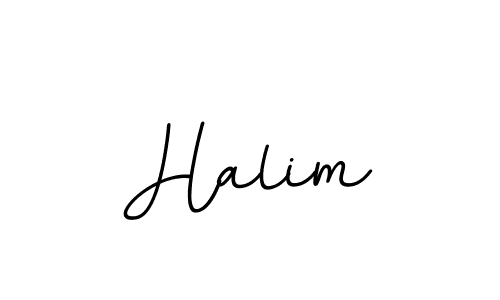 Make a beautiful signature design for name Halim. With this signature (BallpointsItalic-DORy9) style, you can create a handwritten signature for free. Halim signature style 11 images and pictures png