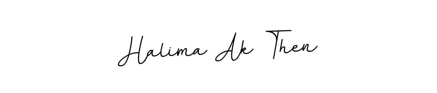 Use a signature maker to create a handwritten signature online. With this signature software, you can design (BallpointsItalic-DORy9) your own signature for name Halima Ak Then. Halima Ak Then signature style 11 images and pictures png