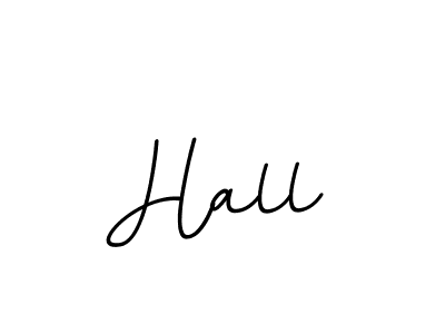 Create a beautiful signature design for name Hall. With this signature (BallpointsItalic-DORy9) fonts, you can make a handwritten signature for free. Hall signature style 11 images and pictures png