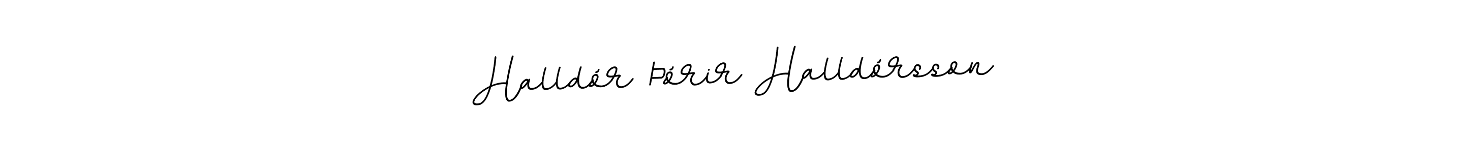 Make a short Halldór Þórir Halldórsson signature style. Manage your documents anywhere anytime using BallpointsItalic-DORy9. Create and add eSignatures, submit forms, share and send files easily. Halldór Þórir Halldórsson signature style 11 images and pictures png