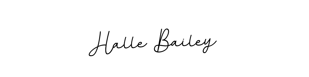 Halle Bailey stylish signature style. Best Handwritten Sign (BallpointsItalic-DORy9) for my name. Handwritten Signature Collection Ideas for my name Halle Bailey. Halle Bailey signature style 11 images and pictures png